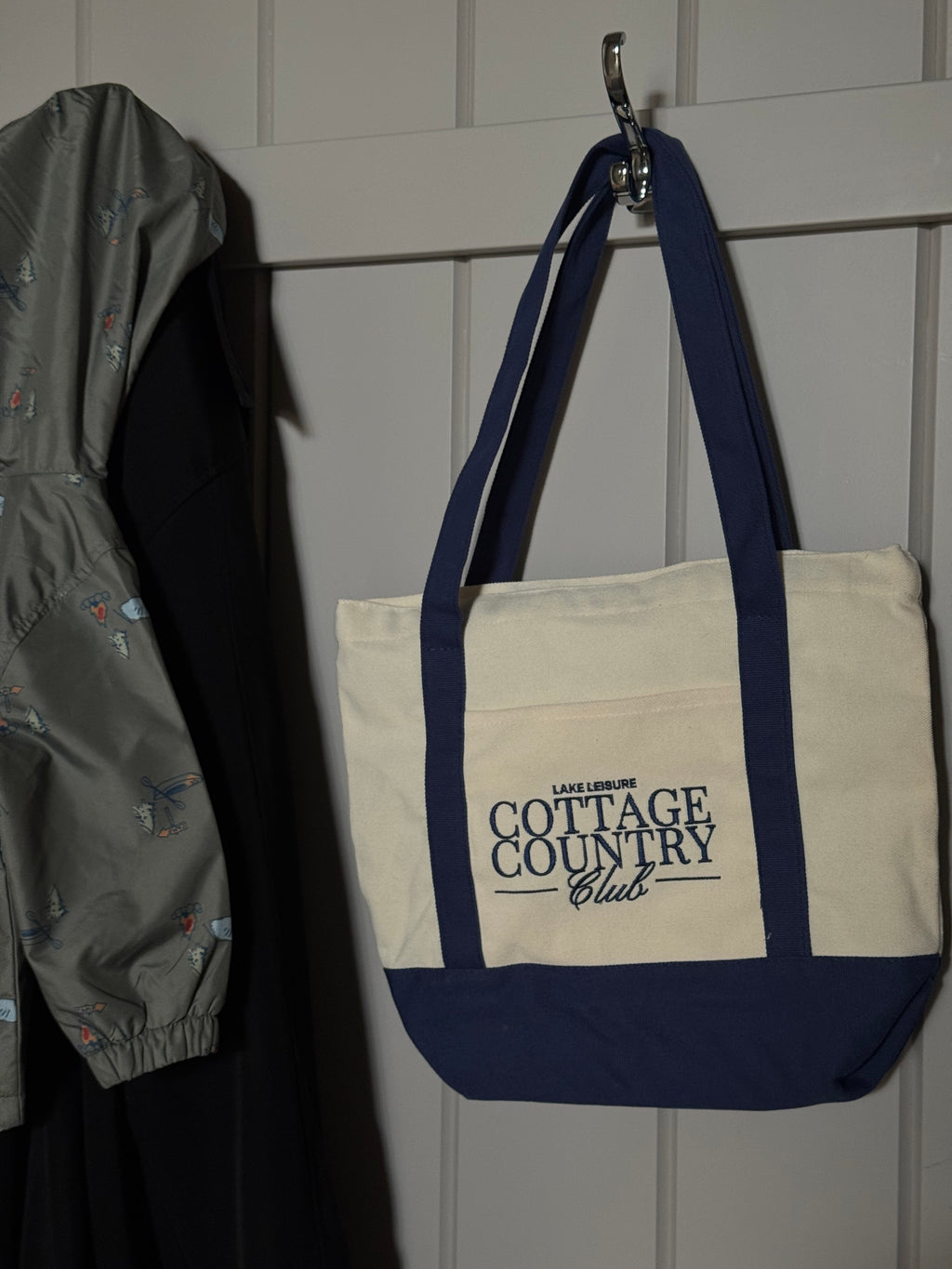 Cottage Country Club Tote Bag